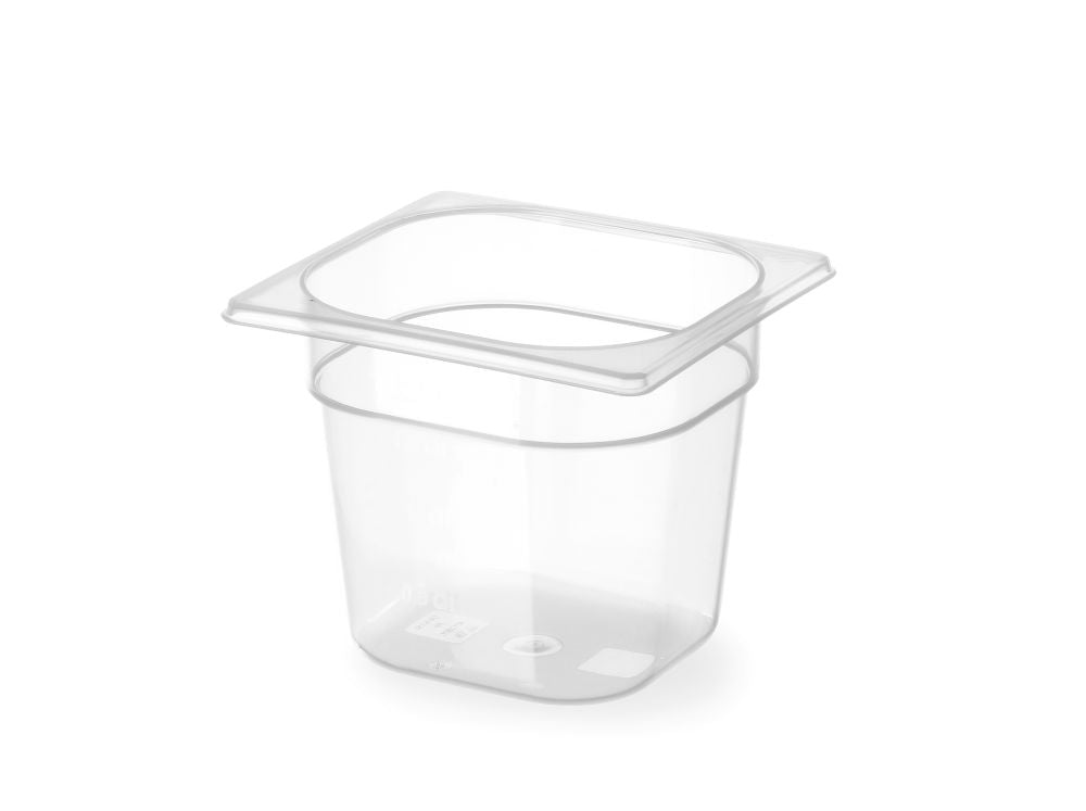 GN 1/6 Kontainer - 2,4L - Transparent - for Storkjøkken - XL - Storkjøkken