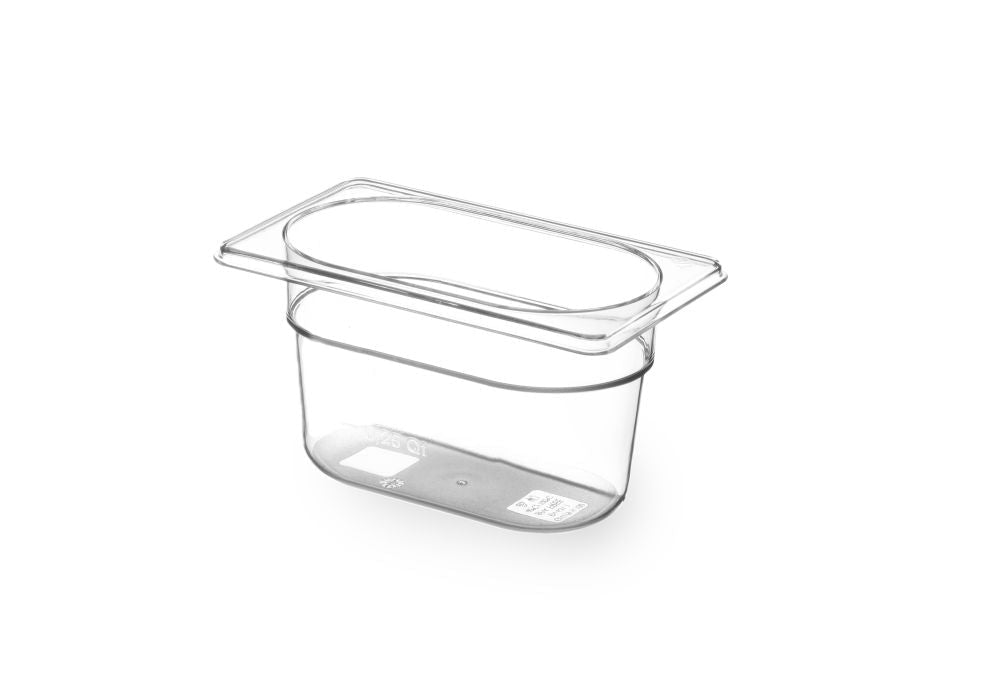 GN 1/9 Kontainer - Tritan - 0,6L - for Storkjøkken - XL - Storkjøkken