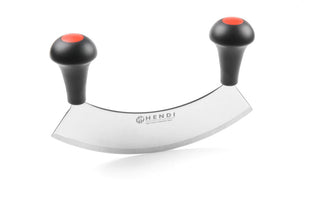 Hakkekniv - Enkeltblad - Svart - for Storkjøkken - XL - Storkjøkken