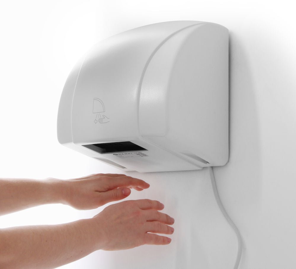 Hånd tørker, 230V/1500W, 240x210x (H) 265mm - for Storkjøkken - XL - Storkjøkken