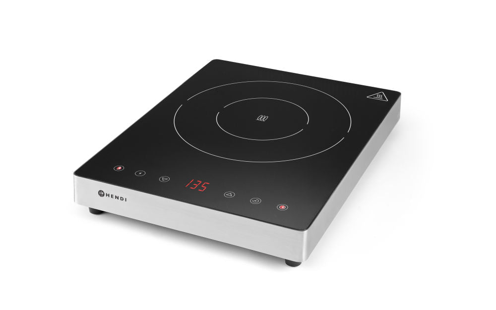 Induksjon koketopp 1. sone 2000w 230V/2000W, 293x373x (H) 56mm - for Storkjøkken - XL - Storkjøkken