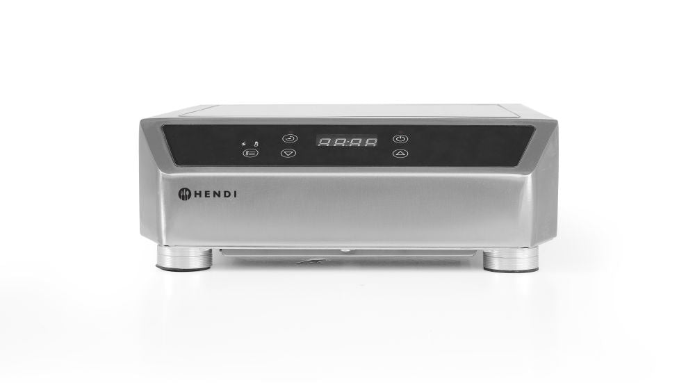 Induksjon koketopp 1. sone 3500 D, 230V/3500W, 340x440X (H) 120mm - for Storkjøkken - XL - Storkjøkken