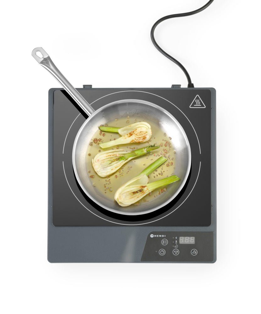 Induksjon koketopp 1. sone Model 1800, 230V/1800W, 315x345X (H) 70mm - for Storkjøkken - XL - Storkjøkken