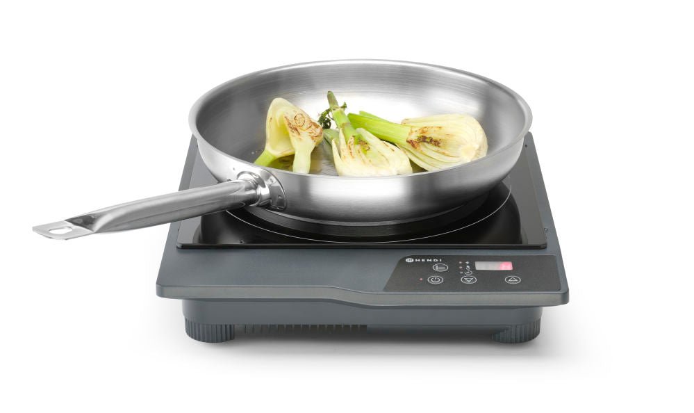 Induksjon koketopp 1. sone Model 1800, 230V/1800W, 315x345X (H) 70mm - for Storkjøkken - XL - Storkjøkken