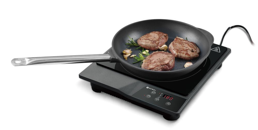 Induksjon koketopp 1. sone Model 1800, 230V/1800W, 315x345X (H) 70mm - for Storkjøkken - XL - Storkjøkken