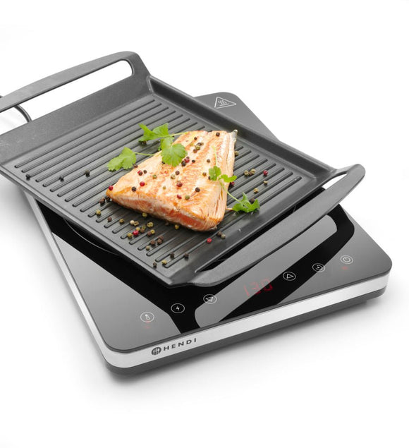 Induksjon koketopp 1. sone Model 2000, 230V/2000W, 296x370X (H) 46mm - for Storkjøkken - XL - Storkjøkken