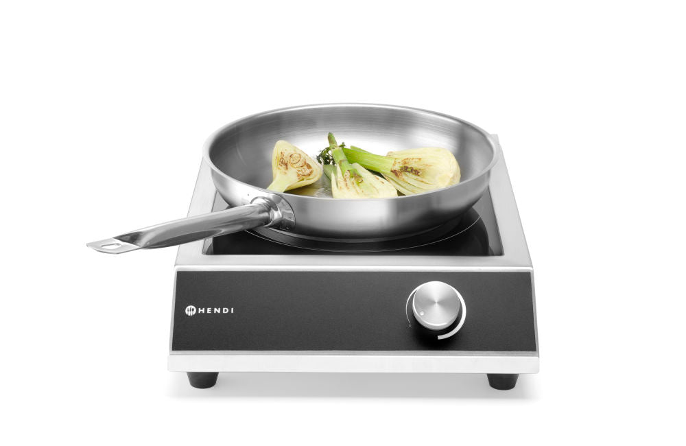 Induksjon koketopp 1. sone Model 3500 M, 230V/3500W, 327x425X (H) 100mm - for Storkjøkken - XL - Storkjøkken