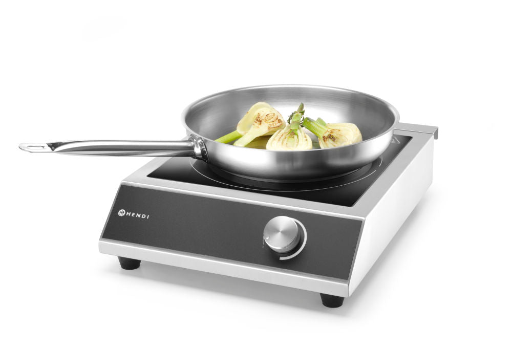 Induksjon koketopp 1. sone Model 3500 M, 230V/3500W, 327x425X (H) 100mm - for Storkjøkken - XL - Storkjøkken