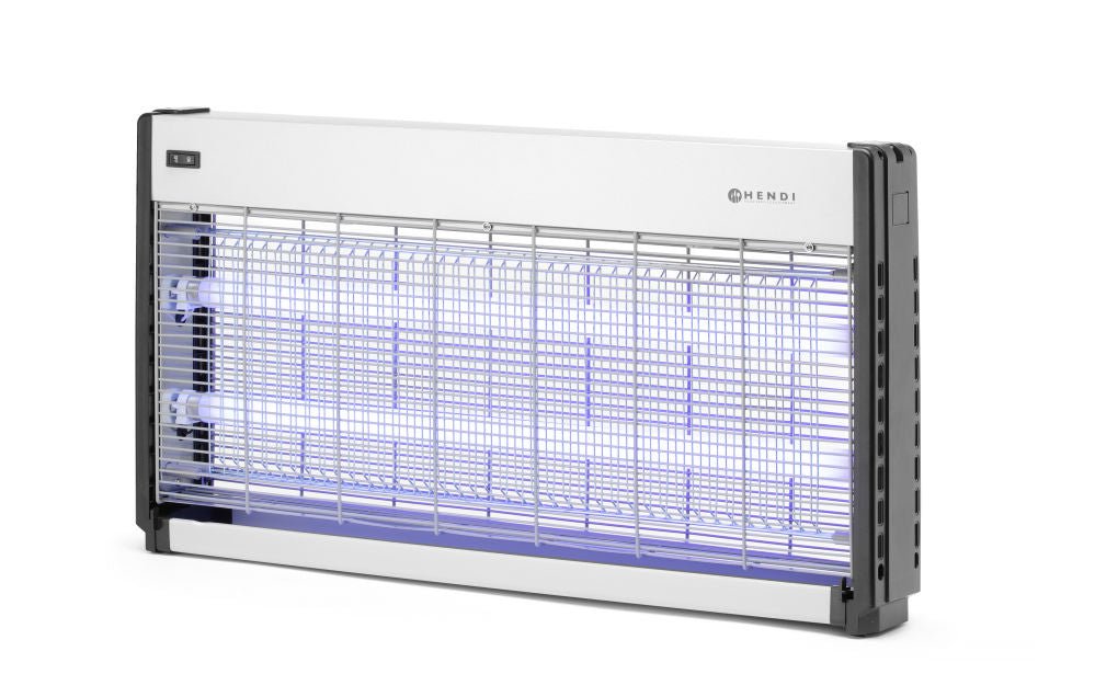 Insekt dreper høyspenning, dekning: 150 m², 230V/45W, 640x90x (H) 360mm - for Storkjøkken - XL - Storkjøkken