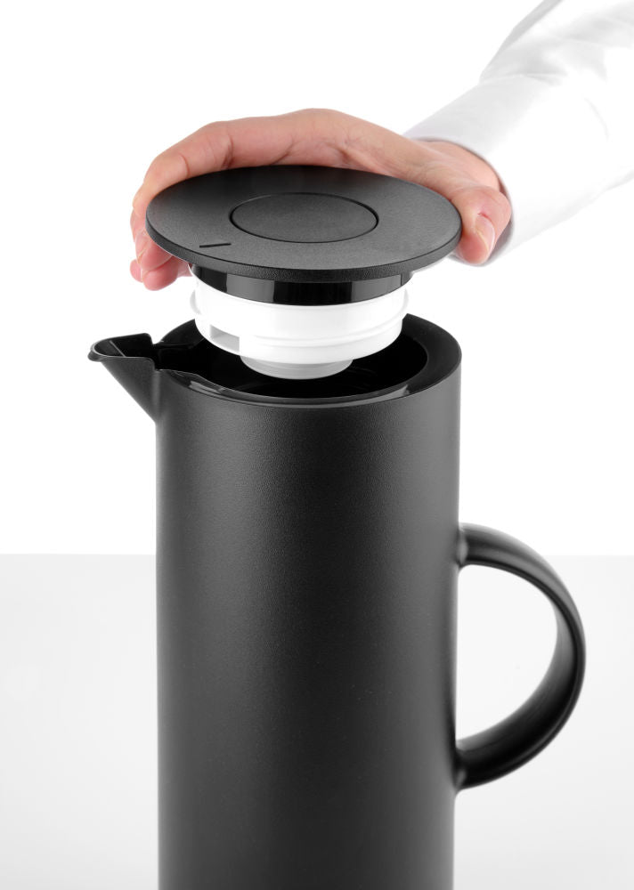 Kaffe kanne , 1L, svart, Ø110x (H) 289mm - for Storkjøkken - XL - Storkjøkken