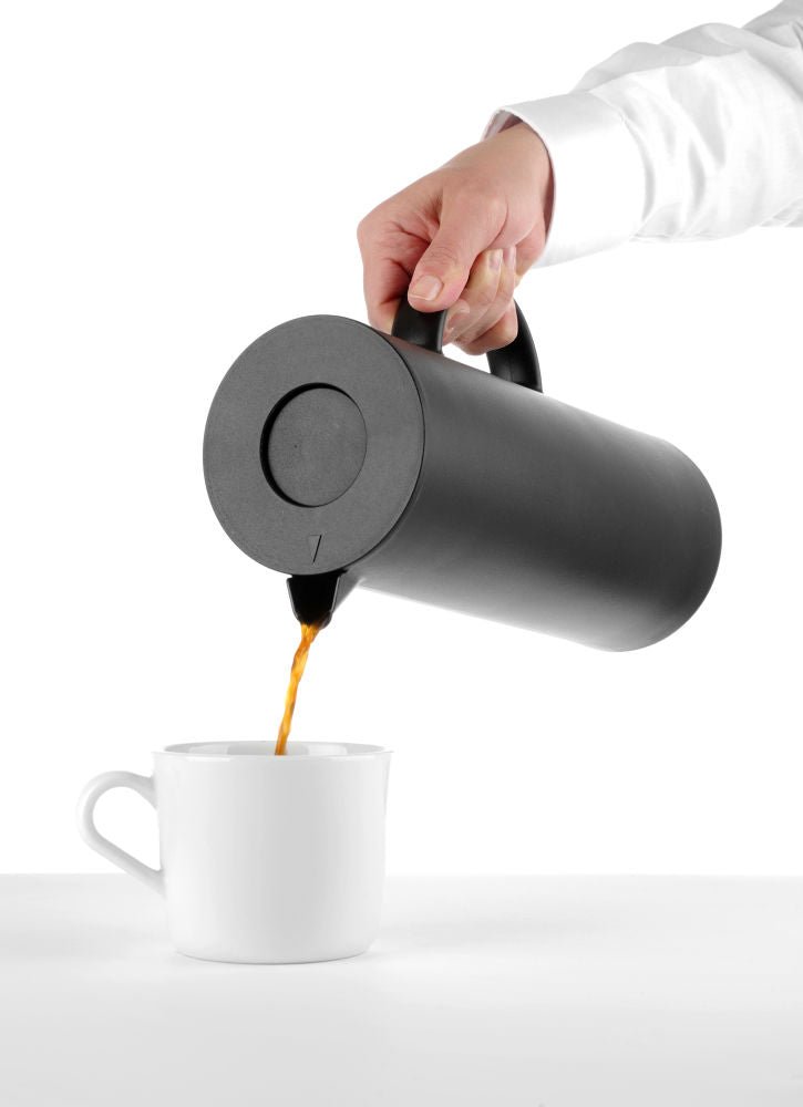 Kaffe kanne , 1L, svart, Ø110x (H) 289mm - for Storkjøkken - XL - Storkjøkken