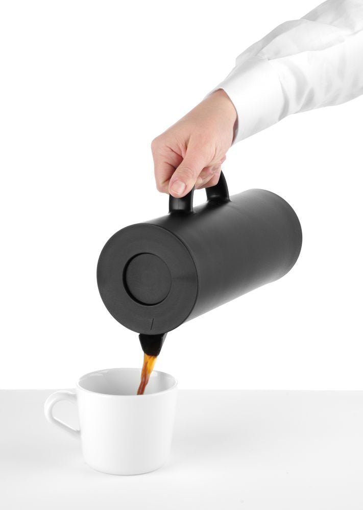 Kaffe kanne , 1L, svart, Ø110x (H) 289mm - for Storkjøkken - XL - Storkjøkken