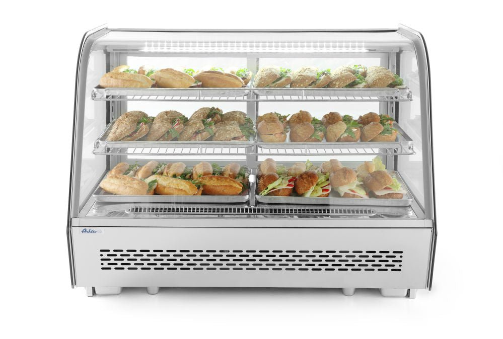 Kakedisplay kjøleskap, Arktic - 120L - for Storkjøkken - XL - Storkjøkken