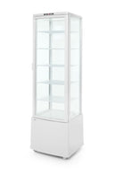 Kjøle vitrineskap 270L, Arktic, White, White, 230V/290W, 556x526X (H) 1913mm - for Storkjøkken - XL - Storkjøkken
