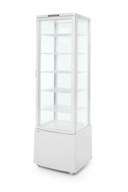 Kjøle vitrineskap 270L, Arktic, White, White, 230V/290W, 556x526X (H) 1913mm - for Storkjøkken - XL - Storkjøkken