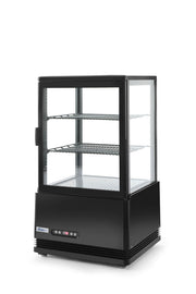 Kjøle vitrineskap 58L, Arktic, svart, 230V/170W, 452x406X (H) 816mm - for Storkjøkken - XL - Storkjøkken