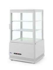 Kjøle vitrineskap 58L, Arktic, White, 230V/170W, 452x406X (H) 816mm - for Storkjøkken - XL - Storkjøkken