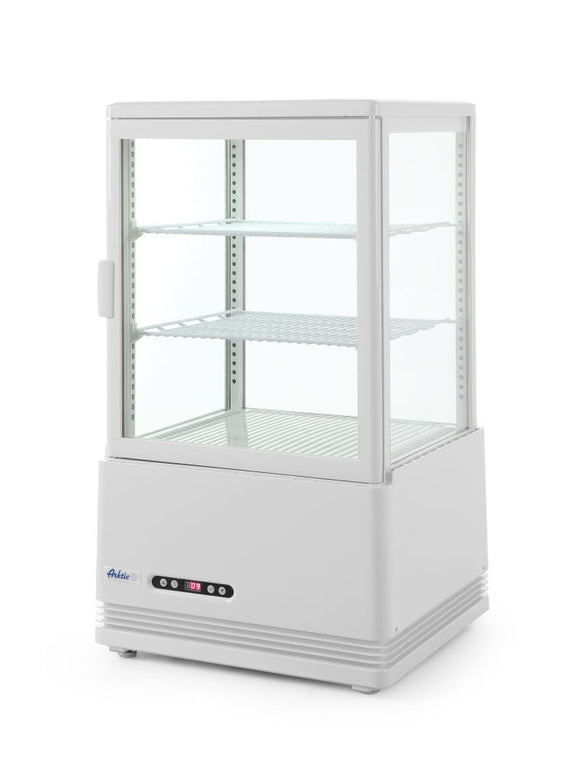 Kjøle vitrineskap 58L, Arktic, White, 230V/170W, 452x406X (H) 816mm - for Storkjøkken - XL - Storkjøkken