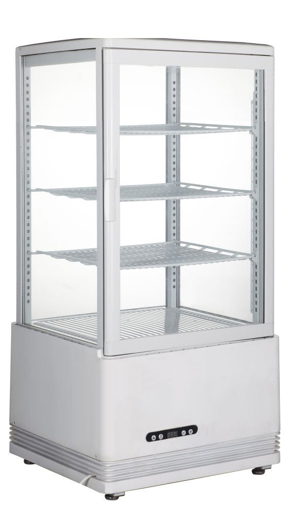 Kjøle vitrineskap 68L, Arktic, svart, 230V/170W, 452x406X (H) 891mm - for Storkjøkken - XL - Storkjøkken
