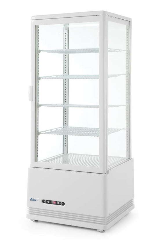 Kjøle vitrineskap 98L, Arktic, White, 230V/210W, 452x406X (H) 1116mm - for Storkjøkken - XL - Storkjøkken