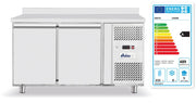 Kjølebenk med 2 dører 280L, Arktic, GN 1/1, 230V/250W, 1360x700X (H) 850mm - for Storkjøkken - XL - Storkjøkken