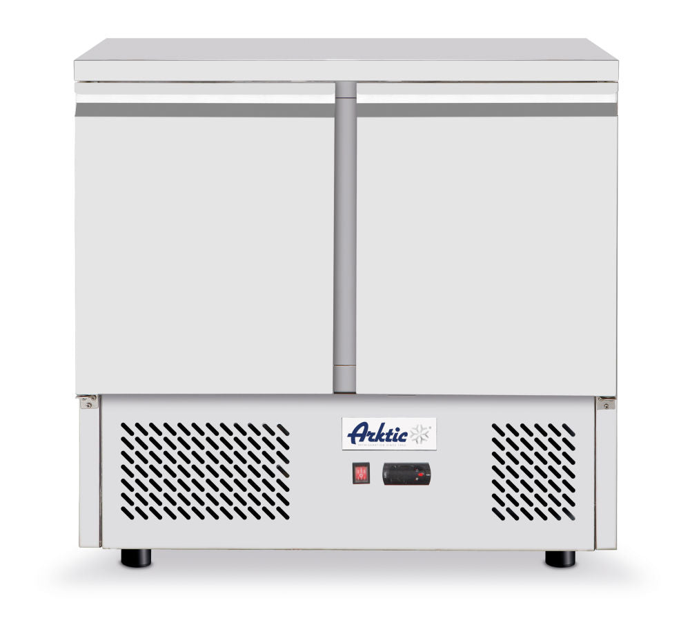 Kjølebenk med 2 dører Kitchen Line 300L, Arktic, 230V/220W, 900x700X (H) 880mm - for Storkjøkken - XL - Storkjøkken