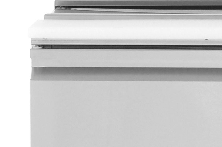 Kjølebenk med 3 dører 380L, ARKTIC, 230V/220W, 1365x700X (H) 880mm - for Storkjøkken - XL - Storkjøkken