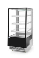 Kjølemonter med 3 skrå hyller, Arktic, 300L, 230V/480W, 650x805X (H) 1445mm - for Storkjøkken - XL - Storkjøkken