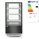 Kjølemonter med 3 skrå hyllerr, Arktic, 500L, 230V/490W, 900x805X (H) 1445mm - for Storkjøkken - XL - Storkjøkken