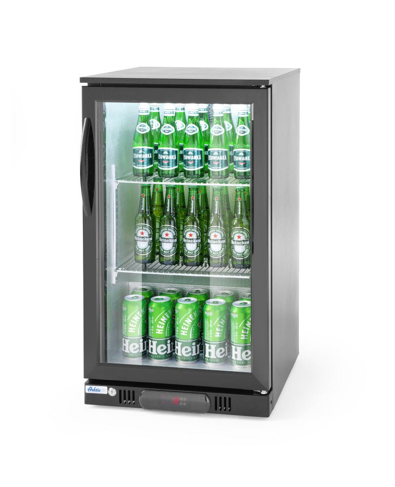 Kjøleskap bar under benk enkeltdør, 93 L, Arktic, 220 - 240V/130W, 500x500x (H) 900mm - for Storkjøkken - XL - Storkjøkken