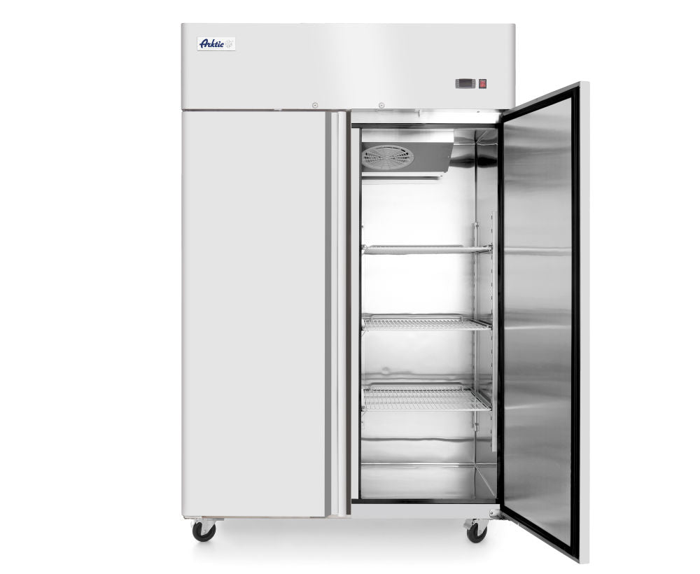 Kjøleskap med 2 dører 1240L, Arktic, GN 2/1, 940L, 230V/350W, 1314x805X (H) 2065mm - for Storkjøkken - XL - Storkjøkken