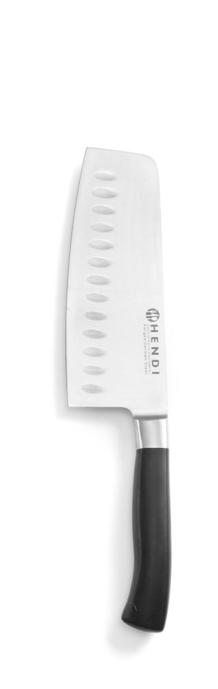 Kniv/Øks - Granton Indentations - 300mm - for Storkjøkken - XL - Storkjøkken