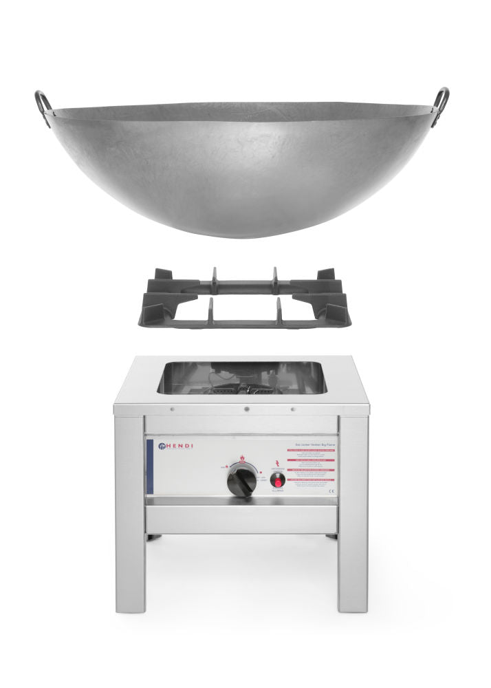 Koke krakk gass, 6,7kw, 425x425x (H) 400mm - for Storkjøkken - XL - Storkjøkken