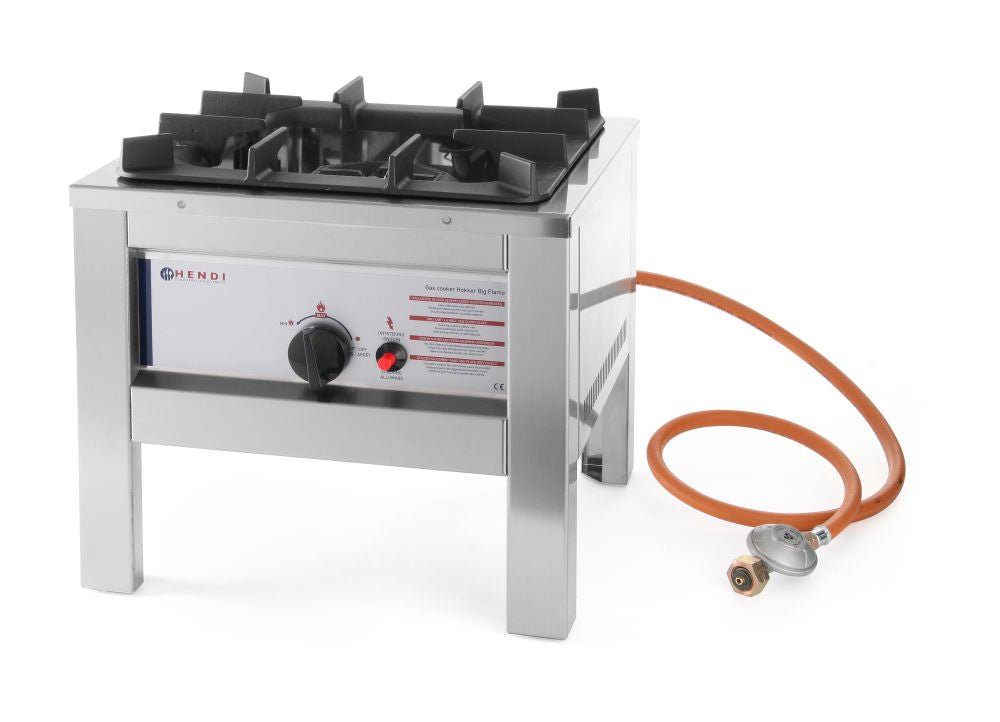 Koke krakk gass, 6,7kw, 425x425x (H) 400mm - for Storkjøkken - XL - Storkjøkken
