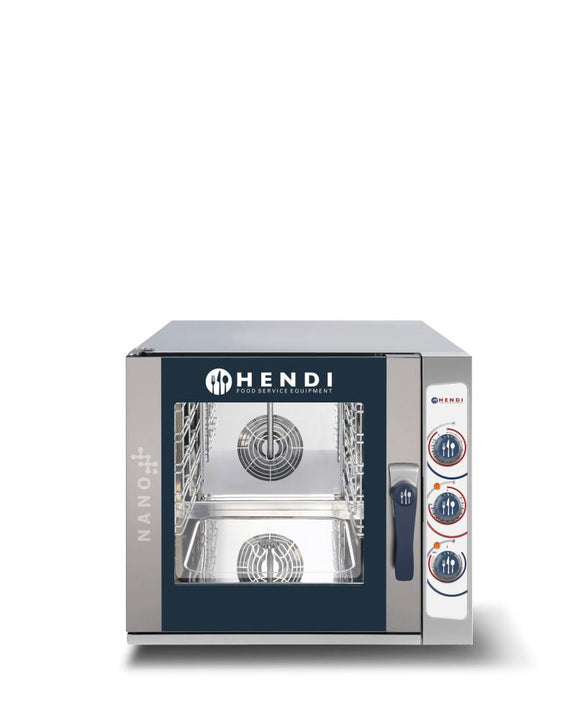Konveksjonsdampovn manual NANO5x GN2/3, 400V/5400W, 700x714X (H) 628mm - for Storkjøkken - XL - Storkjøkken