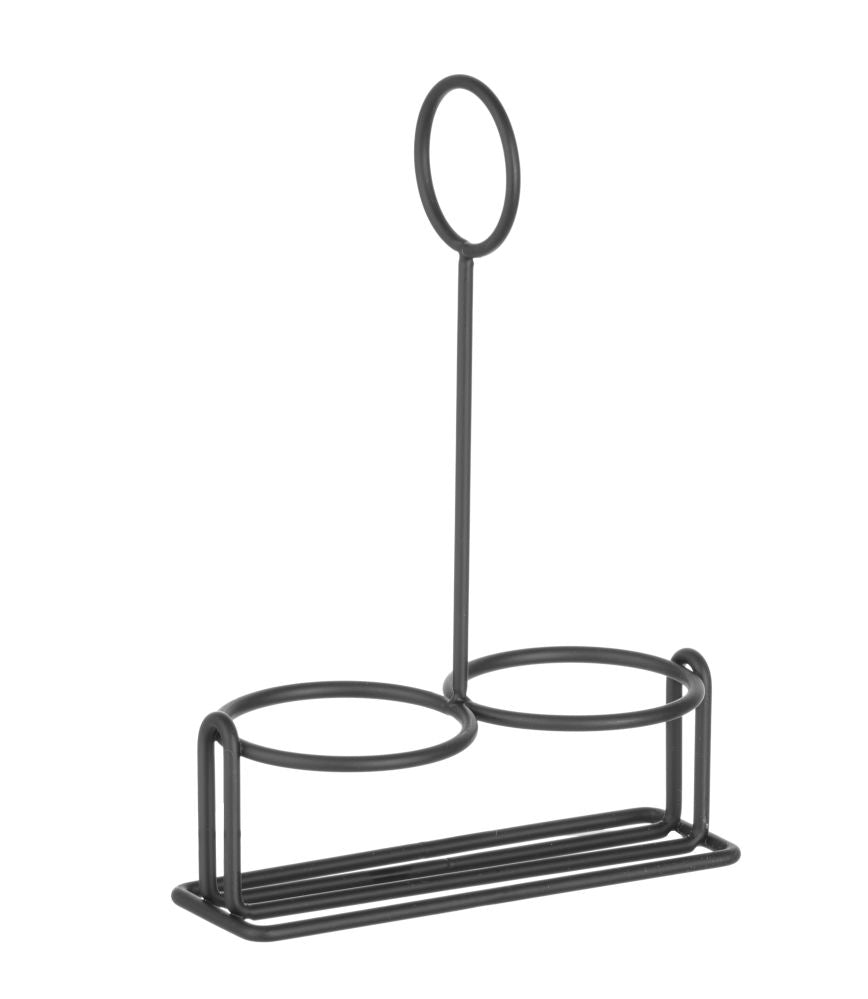 Krydderstativ svart, 135x65x (H) 200mm - for Storkjøkken - XL - Storkjøkken