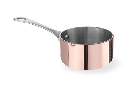 Liten Blåskjell og kasseroller - Sauspanne med tut, ø85x (h) 50mm - for Storkjøkken - XL - Storkjøkken