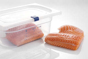 Lokk klemmer for HACCP - Blå - 12 stk - for Storkjøkken - XL - Storkjøkken