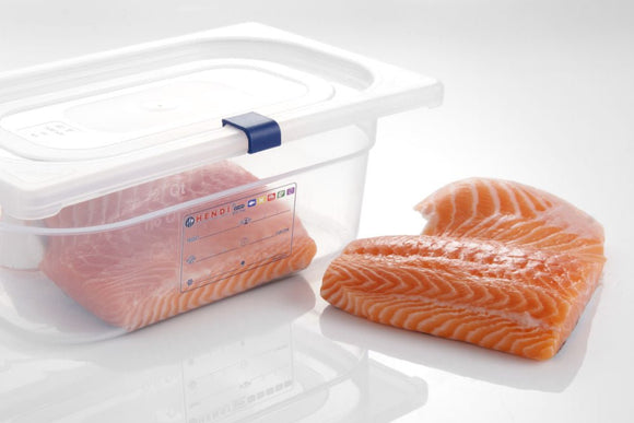 Lokk klemmer for HACCP - Blå - 12 stk - for Storkjøkken - XL - Storkjøkken