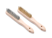 Messing og rustfritt stål Stålbørste Set - 2 stk, 2 stk., (L) 290mm - for Storkjøkken - XL - Storkjøkken