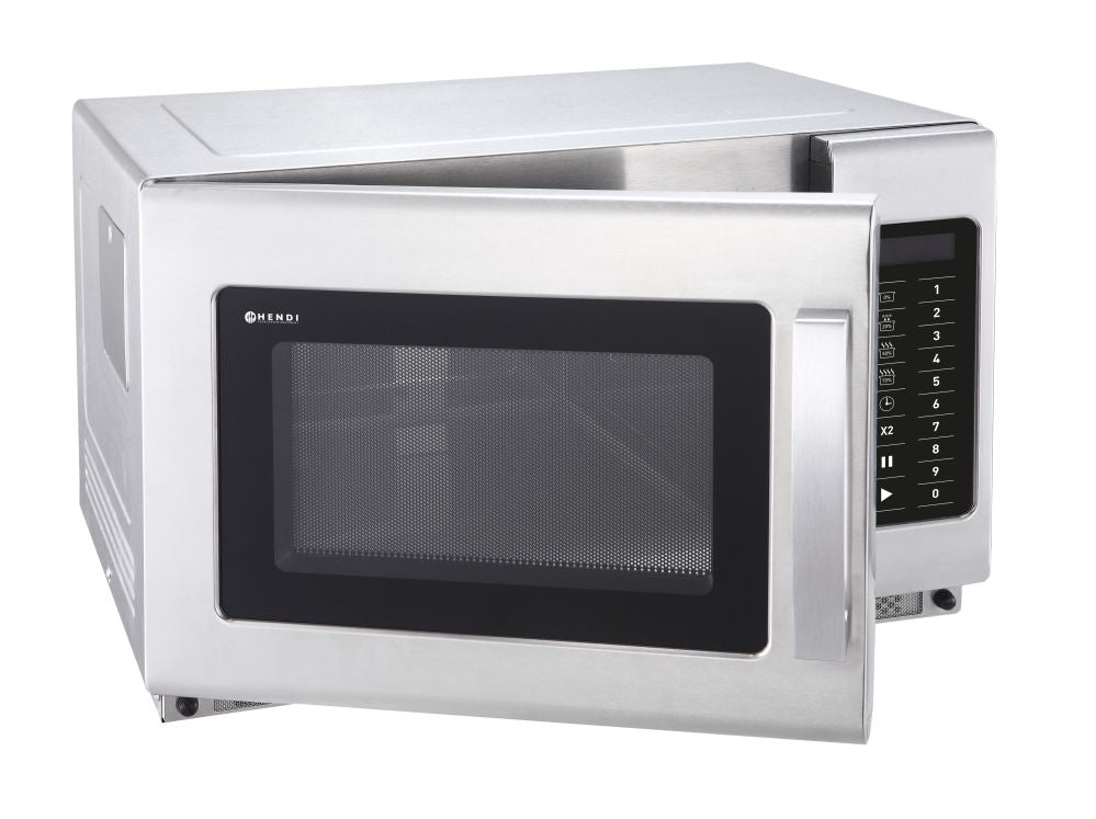 Mikrobølgeovn programmerbar 1800W, 34L, 230V/3000W, 574x528x (H) 368mm - for Storkjøkken - XL - Storkjøkken