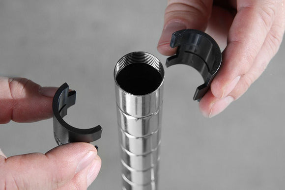 Oppbevaringsstativ med 5 hyller, Chrome, 910x455x (H) 1830mm - for Storkjøkken - XL - Storkjøkken