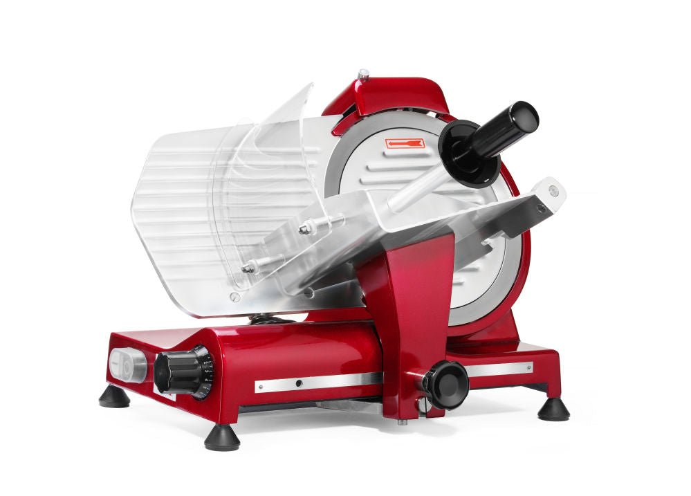 Oppskjærsmaskin Profi Line 250 Rød, 230V/320W, 485x420X (H) 395mm - for Storkjøkken - XL - Storkjøkken