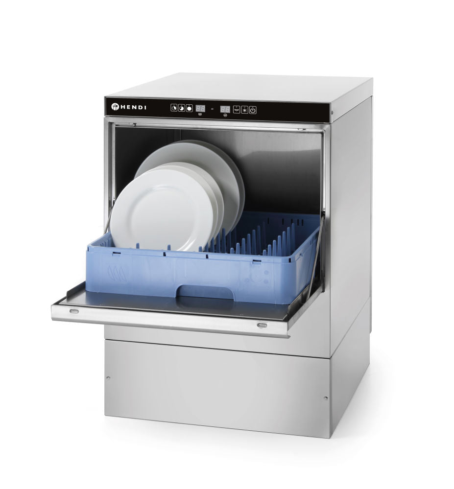 Oppvaskmaskin 50x50 - Elektronisk kontroll, 230V/3600W, 570x600X (H) 830mm - for Storkjøkken - XL - Storkjøkken