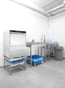 Oppvaskmaskin 50x50 - Elektronisk kontroll, 400V/6600W, 570x600X (H) 830mm - for Storkjøkken - XL - Storkjøkken