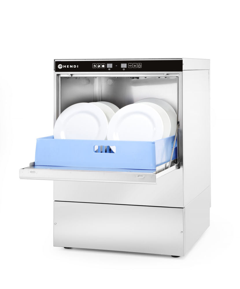 Oppvaskmaskin 50x50 - Elektronisk kontroll, 400V/6600W, 570x600X (H) 830mm - for Storkjøkken - XL - Storkjøkken