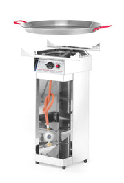 Paellakoker med panne Fiesta 600, 4,8kw, 600x600x (h) 870mm - for Storkjøkken - XL - Storkjøkken