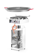 Paellakoker med panne Fiesta 800, 7kw, 800x800x (H) 900mm - for Storkjøkken - XL - Storkjøkken