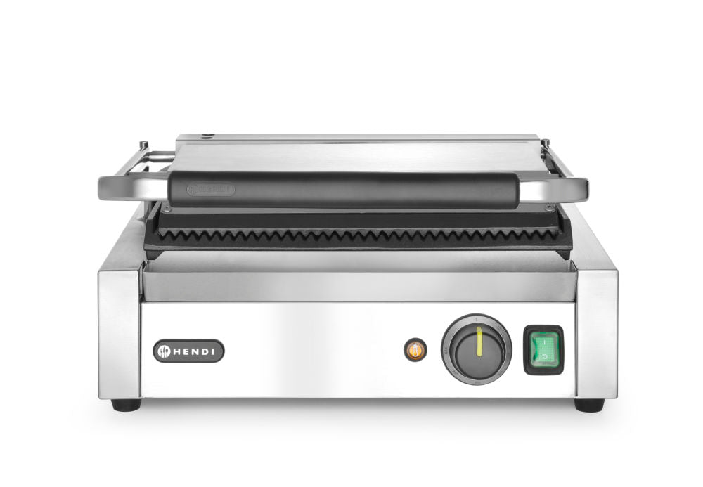 "Panini" Grill - Ribbet - for Storkjøkken - XL - Storkjøkken