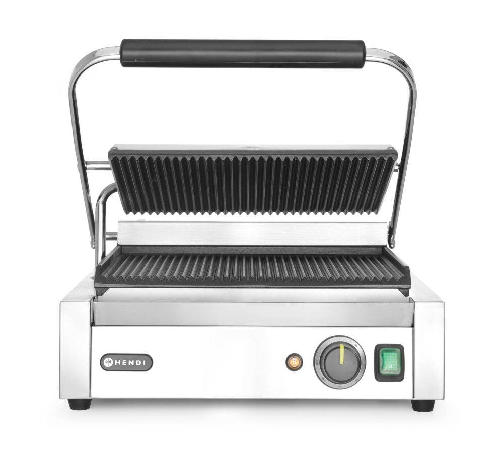 "Panini" Grill - Ribbet - for Storkjøkken - XL - Storkjøkken
